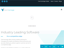 Tablet Screenshot of claimvantage.com